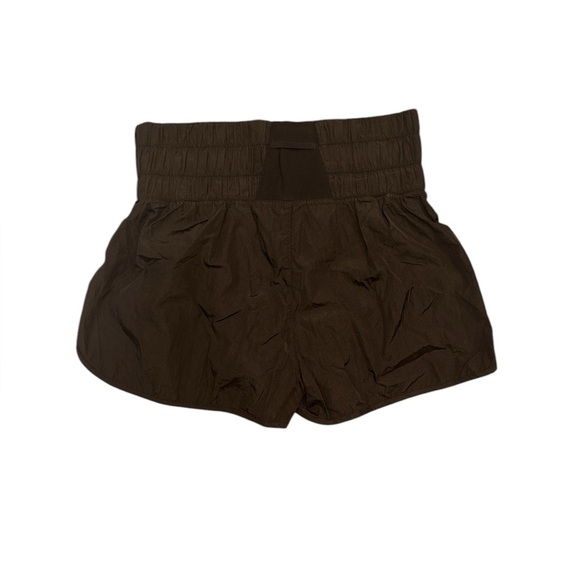 NWT, Love Tree, Extra High Waisted Athletic Shorts, Black, Medium - Picture 3 of 4